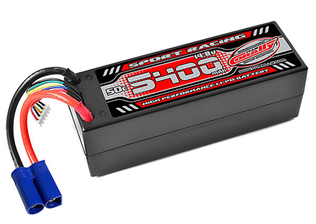 Corally C-49145-EC5 14.8v 5500mah Power Racing 60c Lipo w/EC5 connector