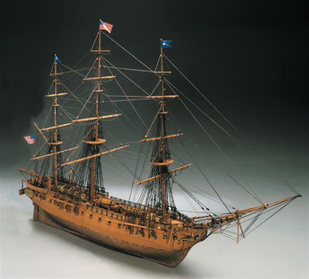 Mantua Sergal 1/98 779 USS Constitution Quality Wooden Kit