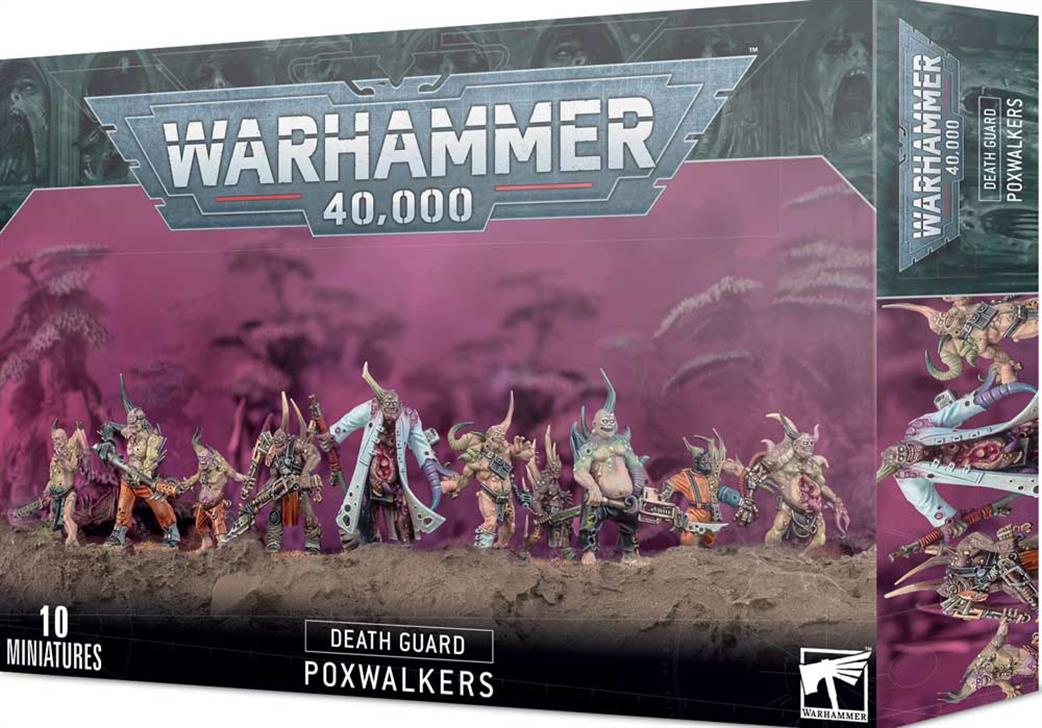 Games Workshop 28mm 43-76 Death Guard Poxwalkers