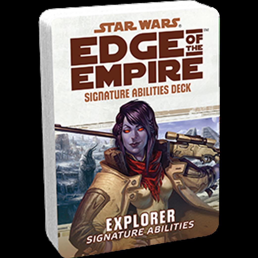 Fantasy Flight Games  SWE42 Explorer Signature Abilities Specialization Deck, Star Wars: Edge of the Empire RPG