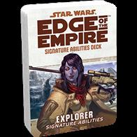 The Explorer Signature Abilities Deck keeps the text of your Explorers’s Signature Abilities close at hand, allowing you to use them swiftly, rather than pause at critical junctures to look them up.Each Signature Ability contains:2 cover cards (including a reference guide for each deck)20 standard sized cards