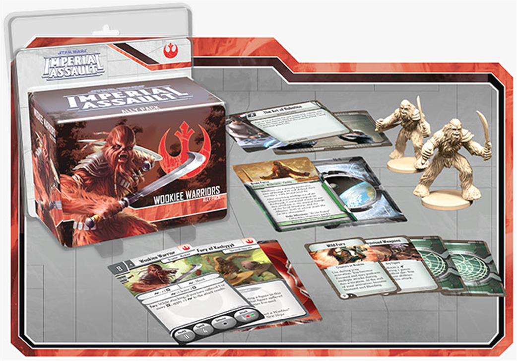 Fantasy Flight Games  SWI15 Wookiee Warriors Ally Pack for Star Wars Imperial Assault