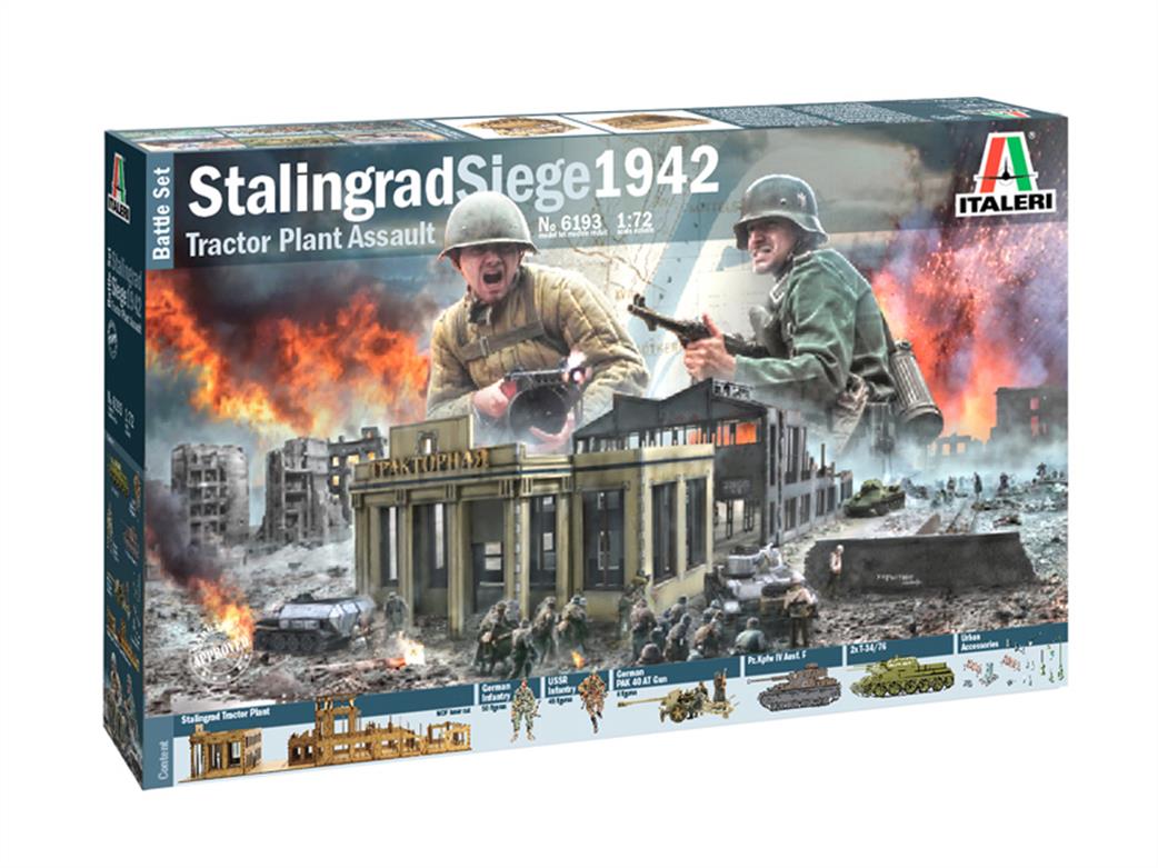 Italeri 1/72 6193 Staningrad Seige WW2 1942 Battle Set