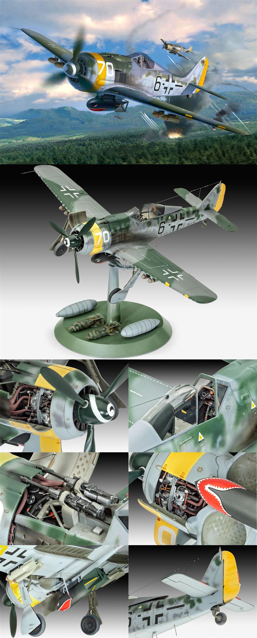 Revell 1/32 04869 Focke Wulf FW190 F8 German WW2 Fighter kit