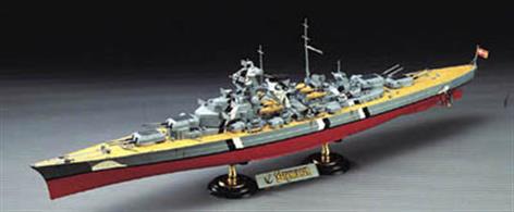 Academy 1/350 German WW2 Battleship Bismark Kit 14109Glue and paints are required