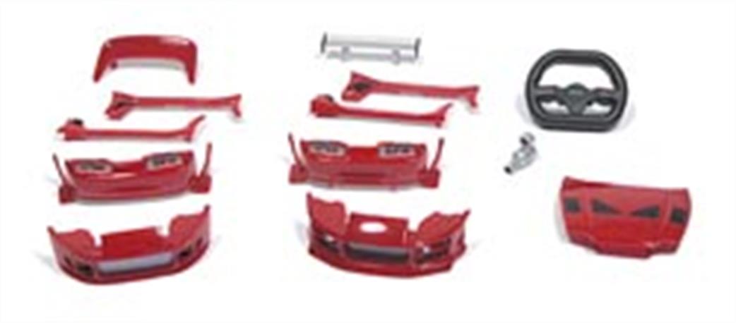 X-Mods 1/28 XMT018 Toyota Supra Red Body Kit