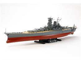 Tamiya 1/350 Japanese Battleship Yamato With Stand 78030Model Length 750mm.