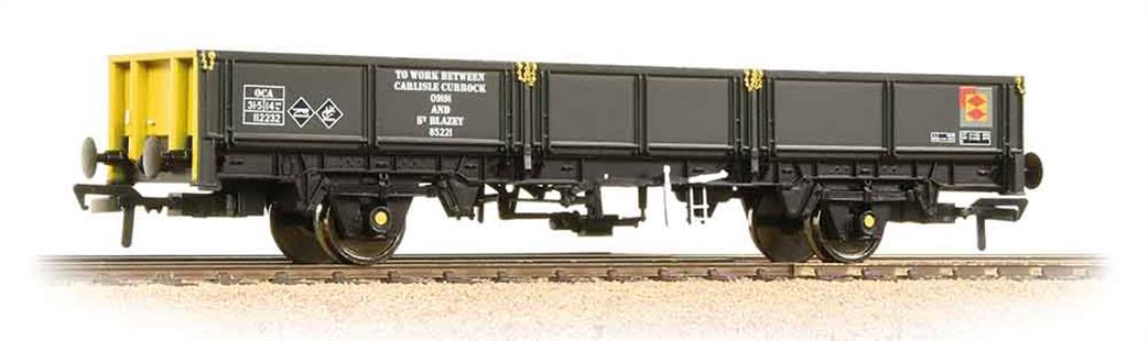 Bachmann OO 38-054 BR Railfreight OCA 31-tonne Dropside Open Wagon Grey & Yellow