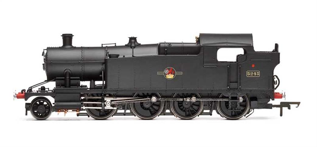 Hornby OO R3126 BR(W) 5243 42xx/5205 Class 2-8-0 Tank Engine BR Black Late Crest