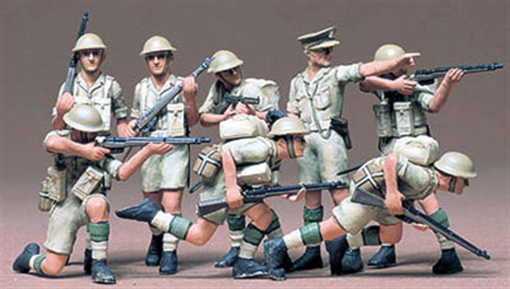 Tamiya 1/35 35032 British Desert Rat Figures WW2 Figure Set