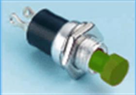 Economy type push to&nbsp;make contact push button switch. 28mm long x 10mm diameter. Hole size required to fit 7mm.
