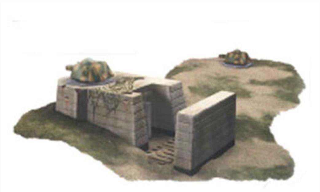 R2 Vacformed Diorama 1/35 13311 Bunker Position Vac Formed