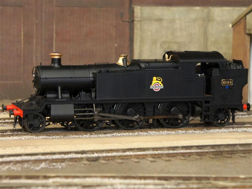 Heljan O Gauge 6102 GWR 5101/61xx Class 2-6-2T Large Prairie  6144 81A BR Black Early Emblem