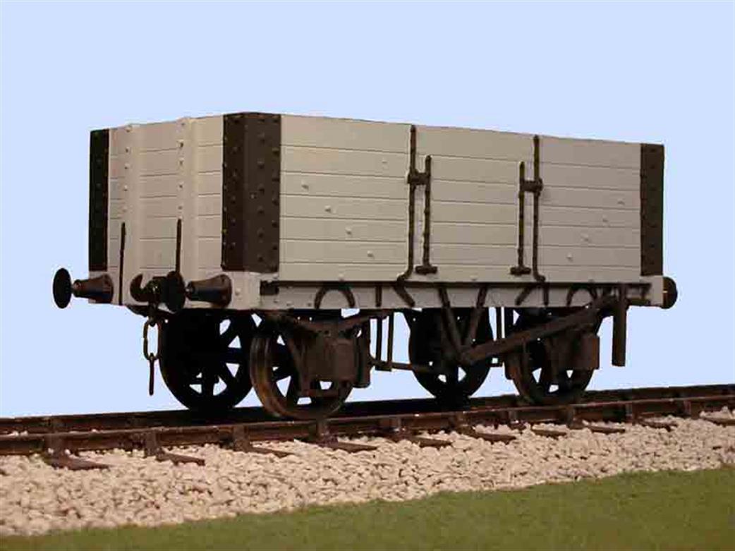 Slaters Plastikard O Gauge 7035 Gloucester 6 Plank Fixed Ends Private Owner Wagon Kit Unpainted