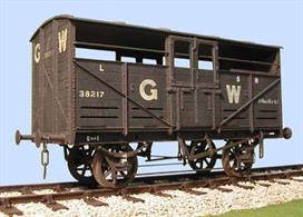 Slaters Plasticard O GWR 18'6" Cattle Truck Diagram W1/W5 7054Glue and paints are required to assemble and complete the model (not included)