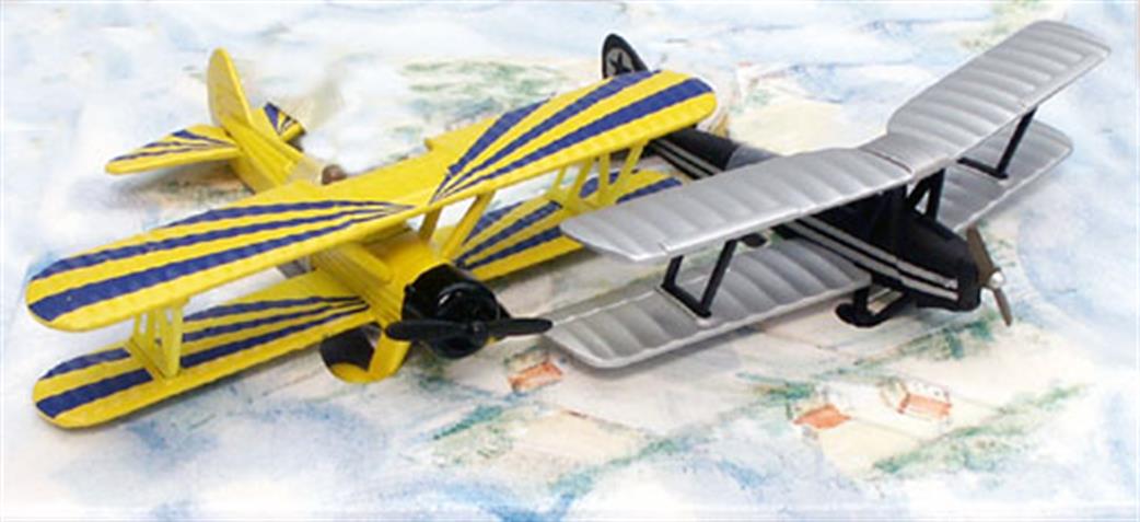 Lledo 1/72 PA1002 Stearman and Tiger Moth Wing Walkers