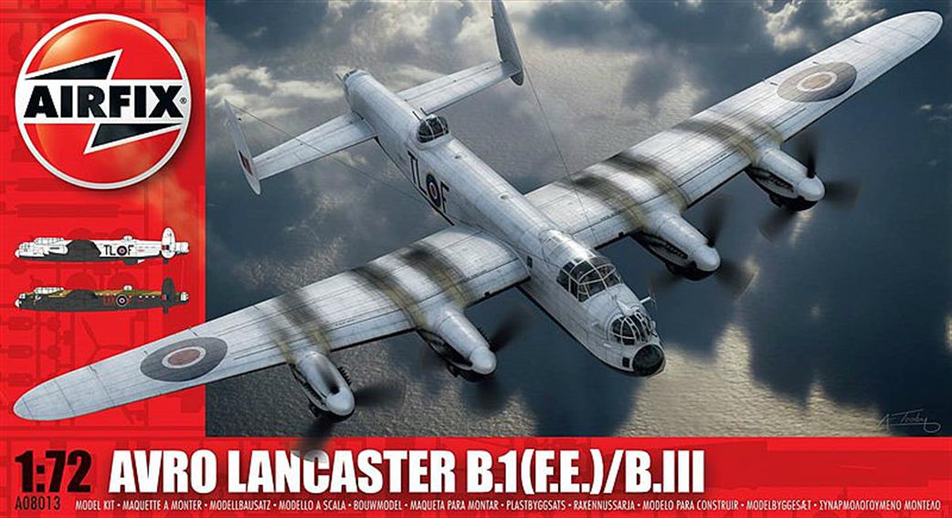 Airfix A08013 Avro Lancaster B1 F E III WW2 Bomber Kit 1/72