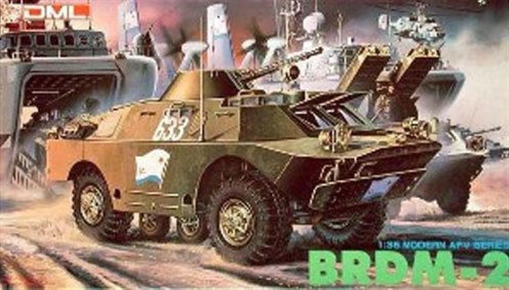 Dragon Models 1/35 3513 Russian BRDM-2 Armoured Car Kit