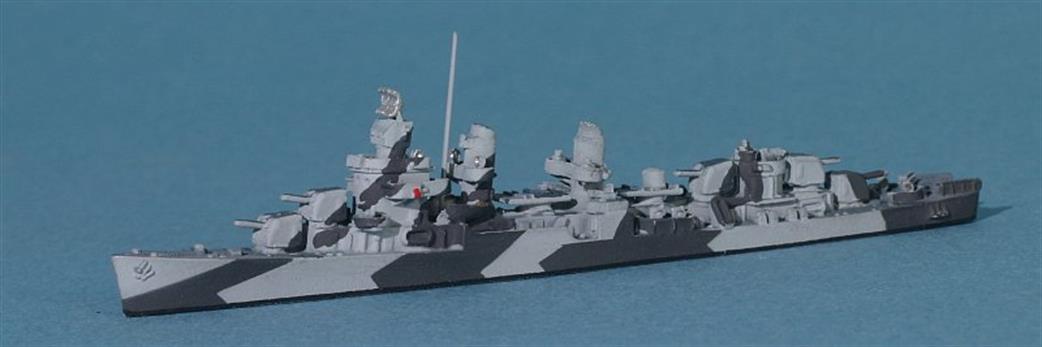 Navis Neptun 1/1250 T1361 USS Fletcher the famous American destroyer in camouflage
