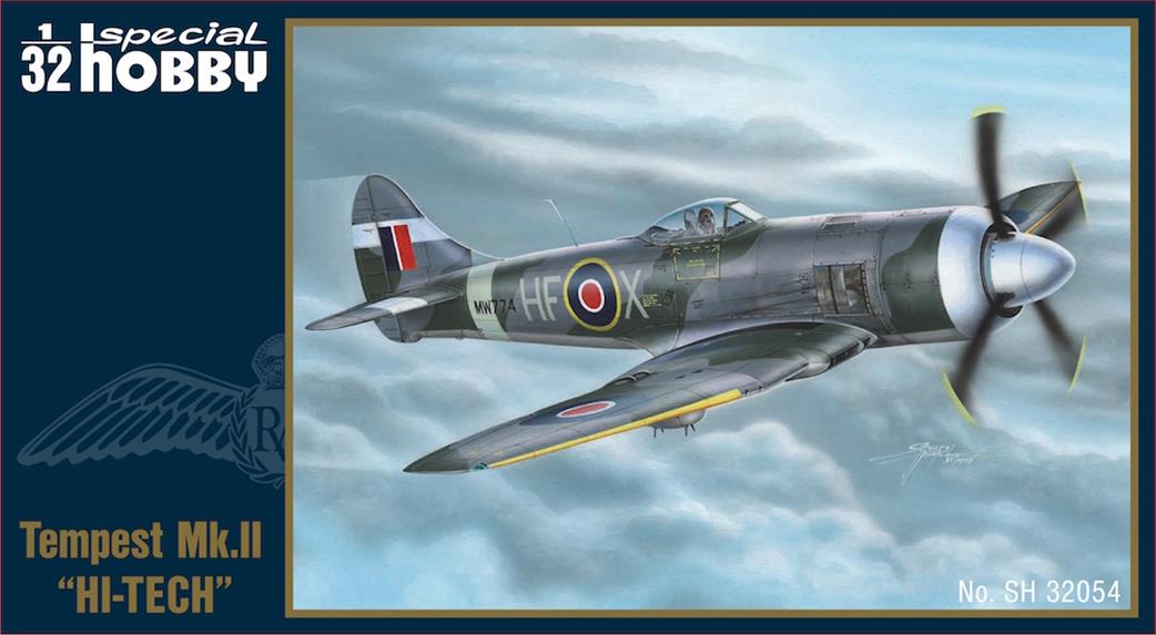 Special Hobby 1/32 SH32054 Tempest Mk11 RAF WW2 Fighter Plastic Kit Hi-Tech Version