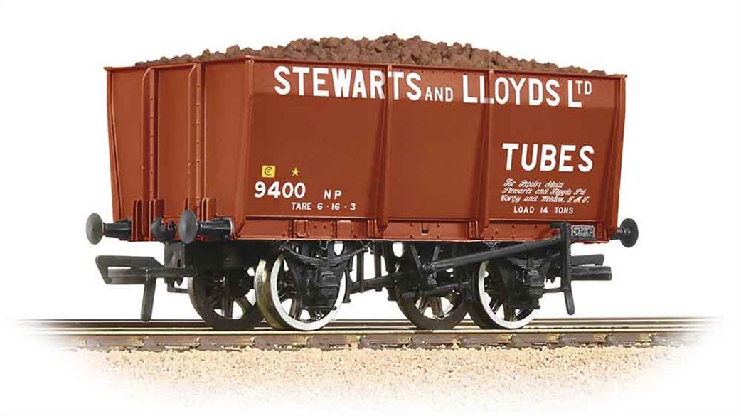 Bachmann OO 37-402 Stewart & Lloyds Slope Side 16ton Steel Mineral Wagon