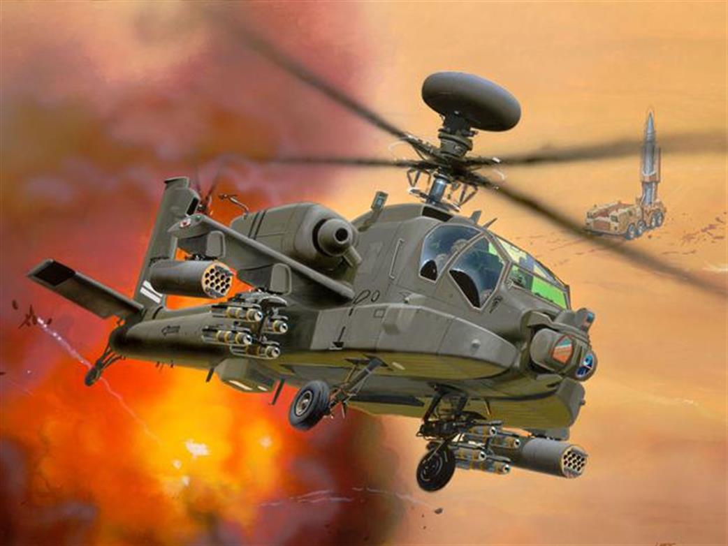 Revell 1/144 04046 AH-64D Longbow Apache