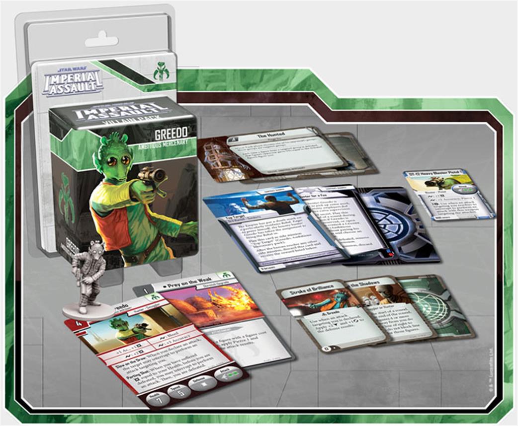 Fantasy Flight Games  SWI31 Greedo Villain Pack for Star Wars Imperial Assault