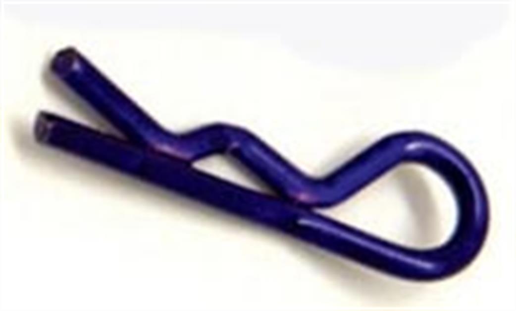 Fastrax  FAST212MP 8 Small Metallic Purple R Clips Body clips