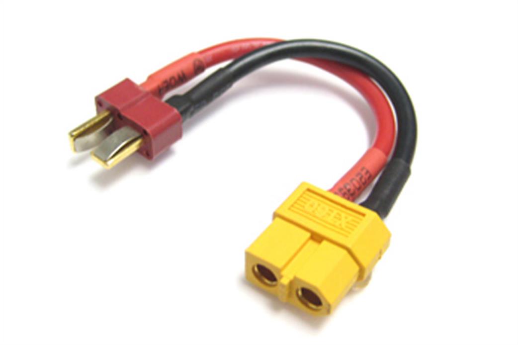 Etronix ET0842 Female XT60 to Male Dean Plug Connector Adaptor