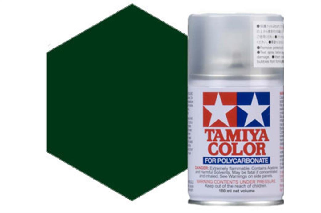 Tamiya  PS-22 PS22 Racing Green Polycarbonate Spray Paint 100ml
