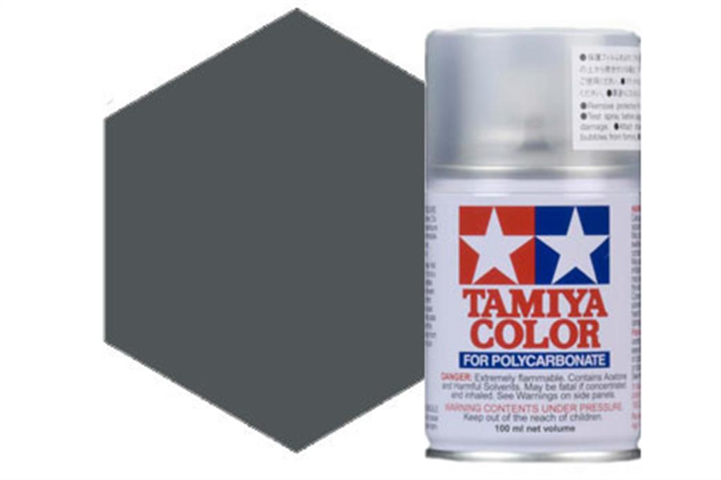 Tamiya  PS-23 PS23 Gun Metal Polycarbonate Spray Paint 100ml