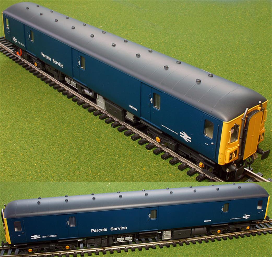 Heljan OO 8923 BR M55990 Class 128 Midland Region Gloucester Diesel Parcels Multiple Unit Blue