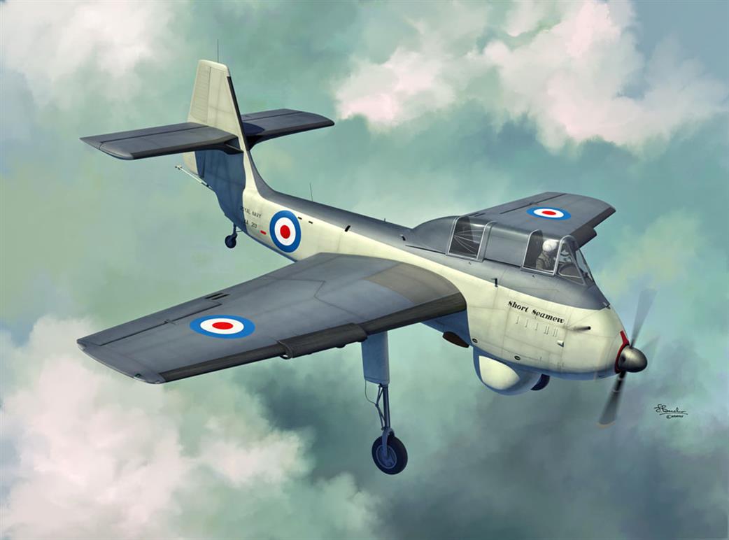 Sword 1/72 SW72157 Short SB.6 Seamew Royal Navy 1950's Plastic Kit