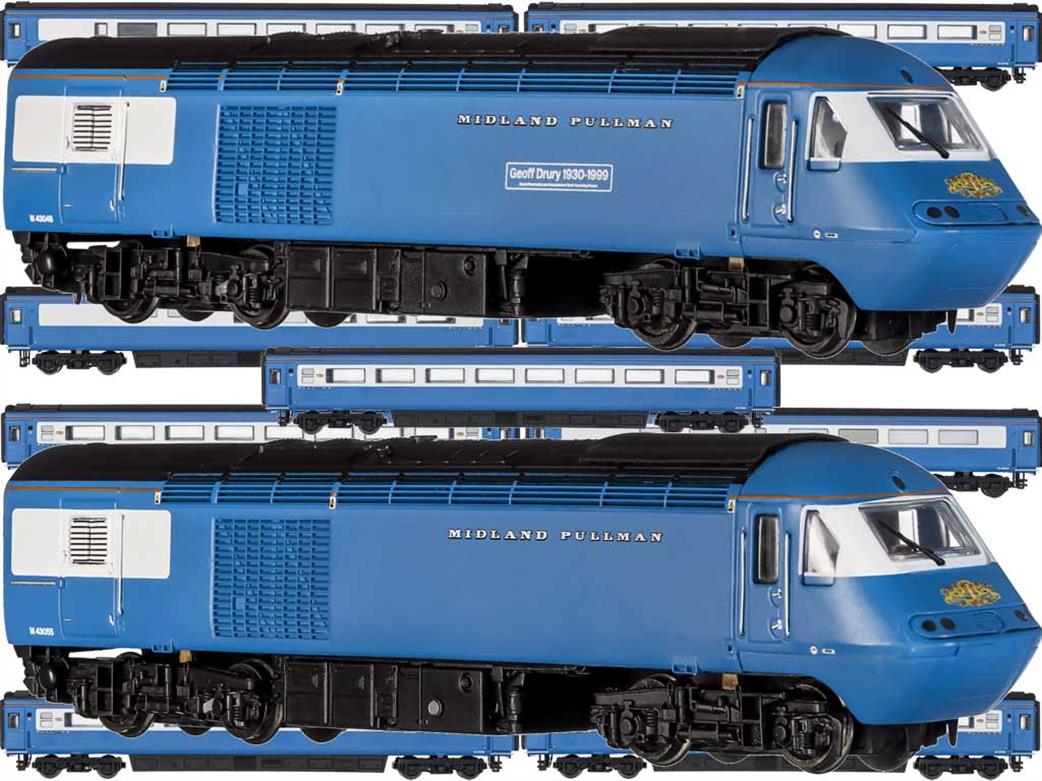 Dapol N 2D-019-300 Pullman HST Full 11 Car Train Pullman Nankin Blue Livery