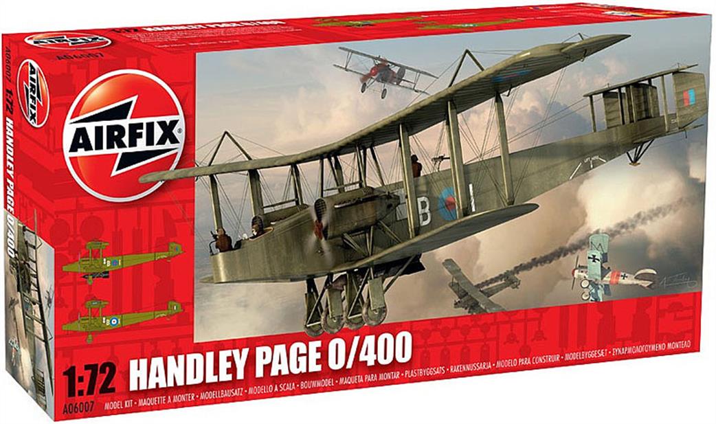 Airfix 1/72 A06007 Handley Page 0/400 World War One Bomber Kit