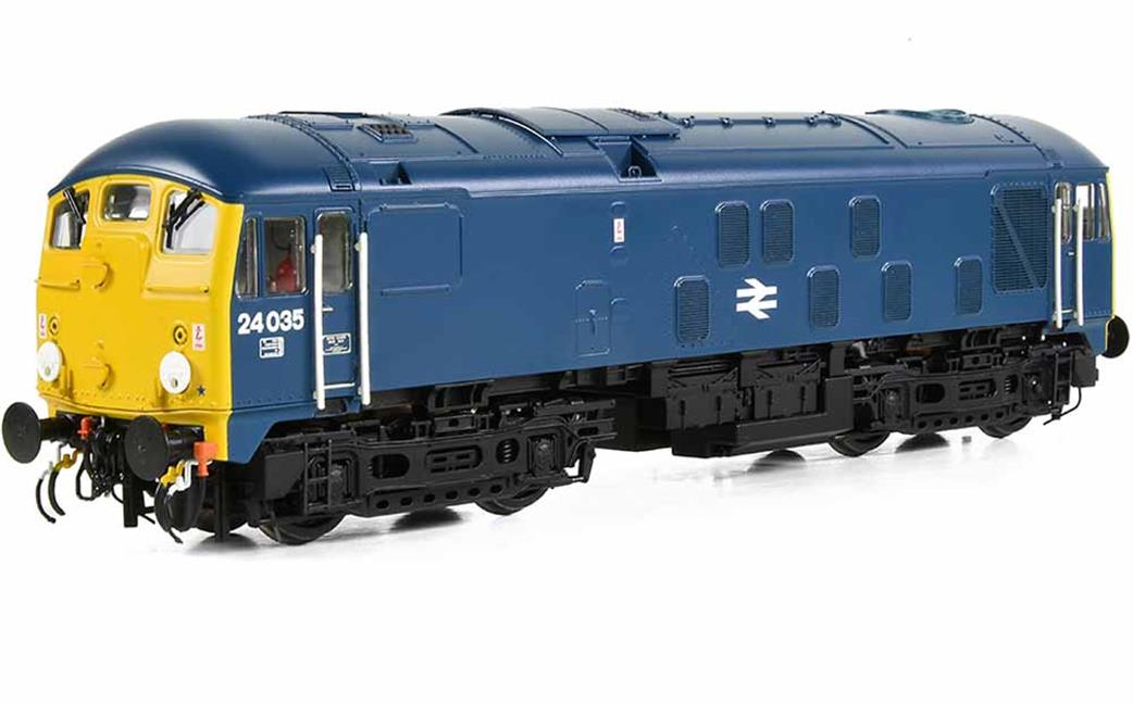 Bachmann OO 32-416 BR 24035 Derby Type 2 Class 24 Rail Blue Livery