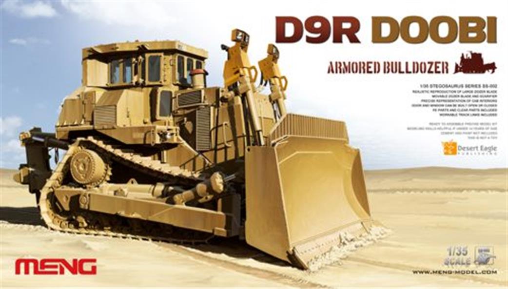 Meng SS-002 D9R Doobi Armoured Bulldozer Kit 1/35