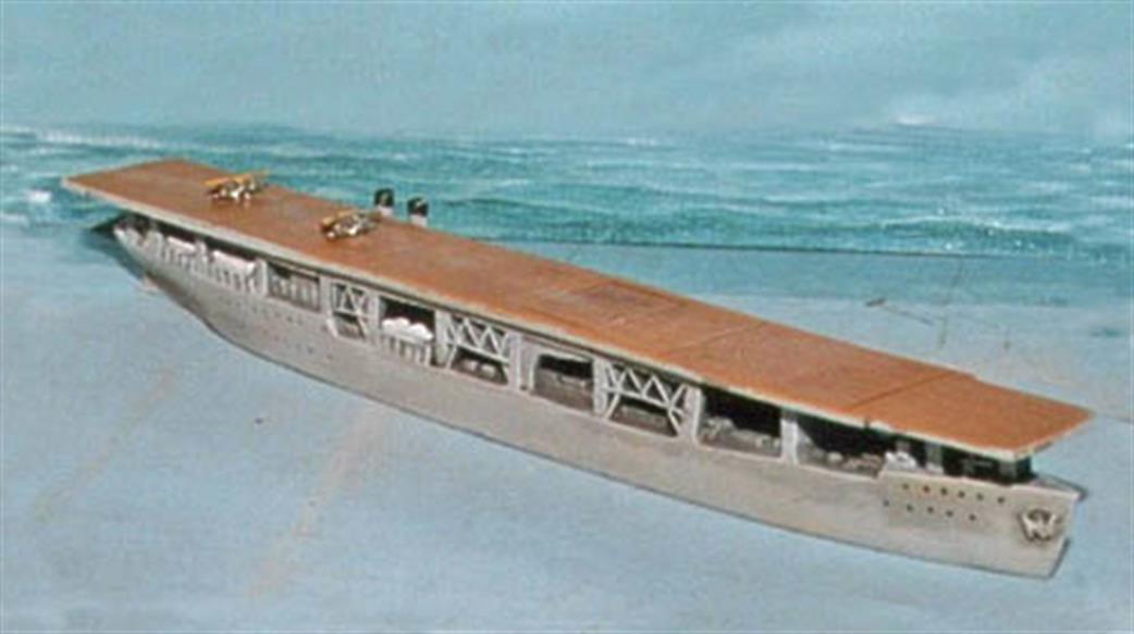 Mountford 1/1250 WSP12 USS Langley Aircraft Carrier Painted Model