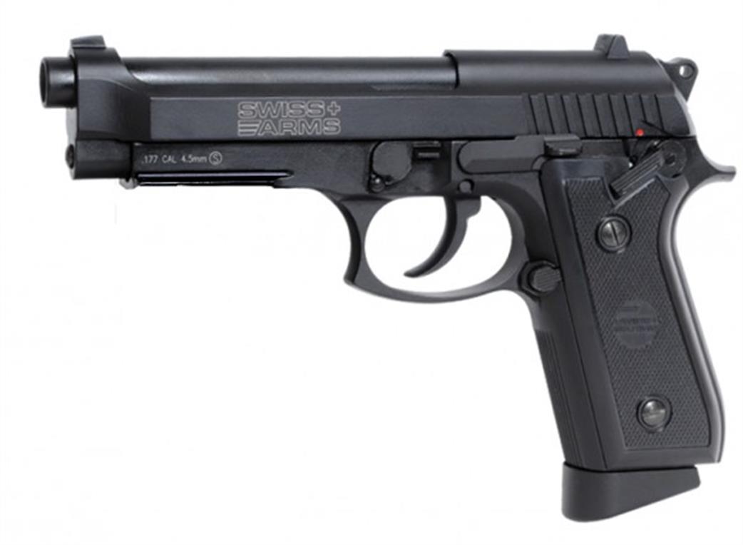 Swiss Arms 1/1 288709 P92 Blowback Co2 4.5mm BB Air Pistol
