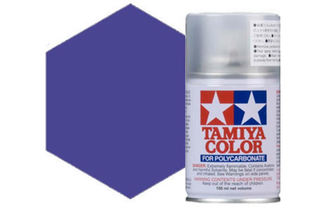 Tamiya  PS-18 PS18 Metallic Purple Polycarbonate Spray 100ml