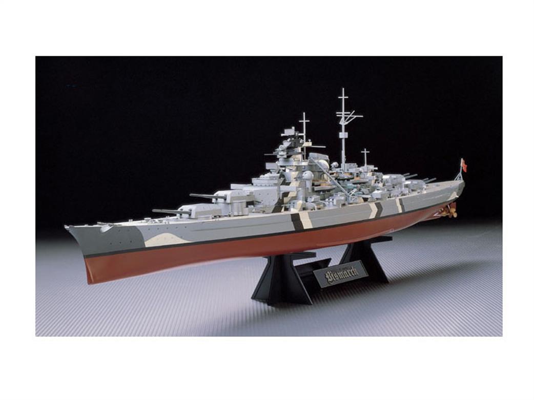Tamiya 78013 Bismarck German WW2 Battleship Plastic Kit 1/350