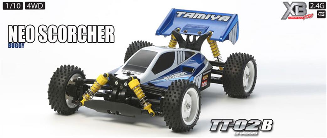 Tamiya 1/10 57867 XB Pro Neo Scorcher with 2.4Ghz Radio
