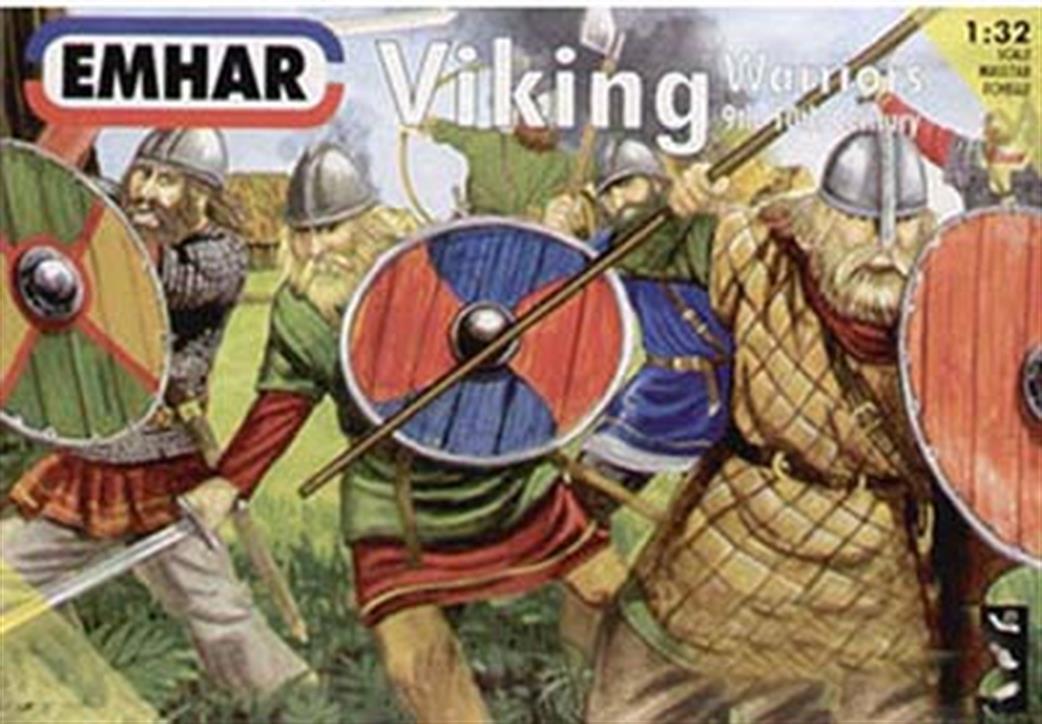Emhar EM3205 Viking Warriors 9th-10th Century Figure Set 1/32
