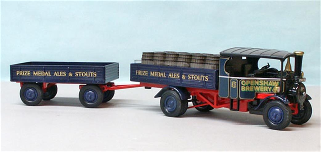 Corgi 1/50 CC20202 Fred Dibnah Foden Dropside Lorry with Trailer