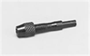 holds drill sizes zero - 0.8mm, chuck width 6.8mm, overall length including shaft 32.8mm, shaft dia 3mm
