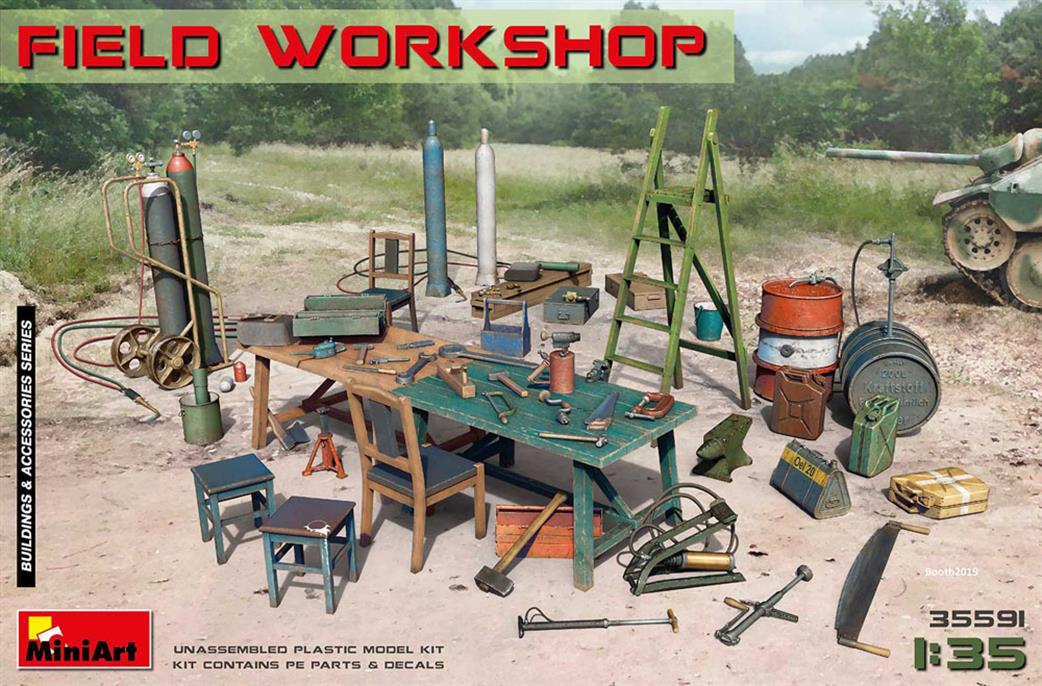 MiniArt 1/35 35591 Field Workshop Kit
