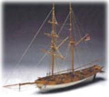 A lovely model of the famous American clipper Albatros, built in the Baltimore shipyards. She was typical of the fast efficient small ships produced by the Americans at that time.The kit includes laser cut frames for keel &amp; bulkheads, and exotic wood strip for hull planking. Also included is the wooden deck planking, masts and spars,ï¿½metalï¿½and wooden fittings, laser etched detailing, and silk flag. The instruction booklet is very detailed, taking you through every step of construction.Scale 1:40, Length: 700mm.Skill Level 2