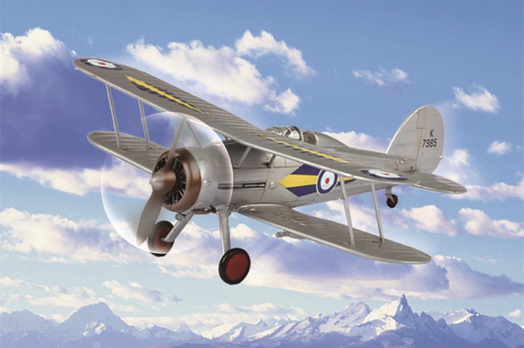 Hobbyboss 1/72 80289 RAF Gladiator Bi Plane Kit