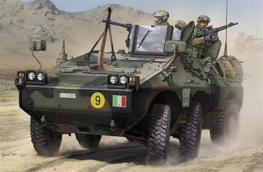 Trumpeter 1/35 05526 Puma 6 x 6 APC Italian Army Plastic Kit