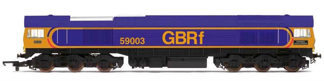 Hornby OO R3760 Railroad GBRf 59003 Class 59 Diesel Locomotive GBRf blue